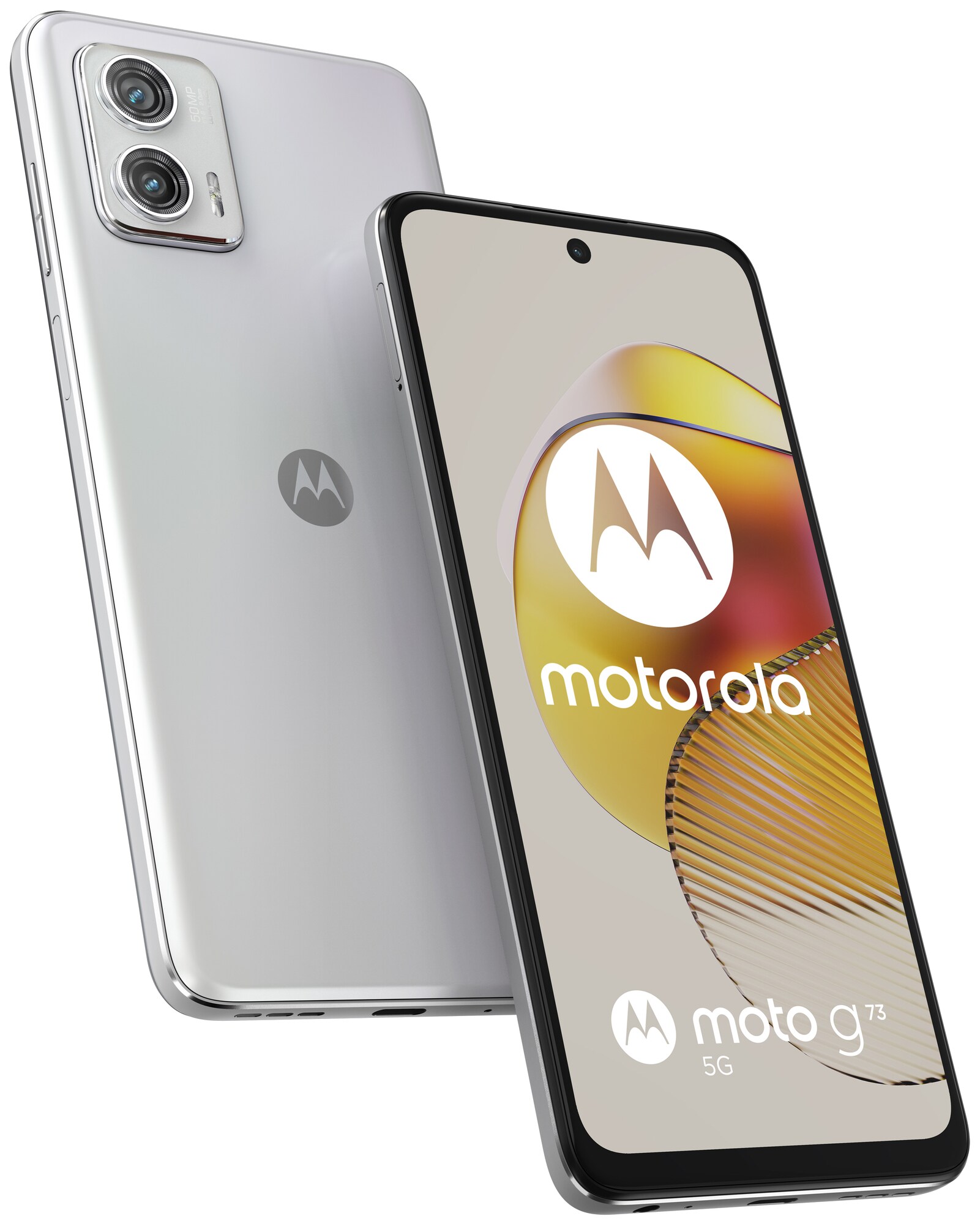 Motorola Moto G73 5G älypuhelin 8/256 GB (valkoinen) - Gigantti verkkokauppa