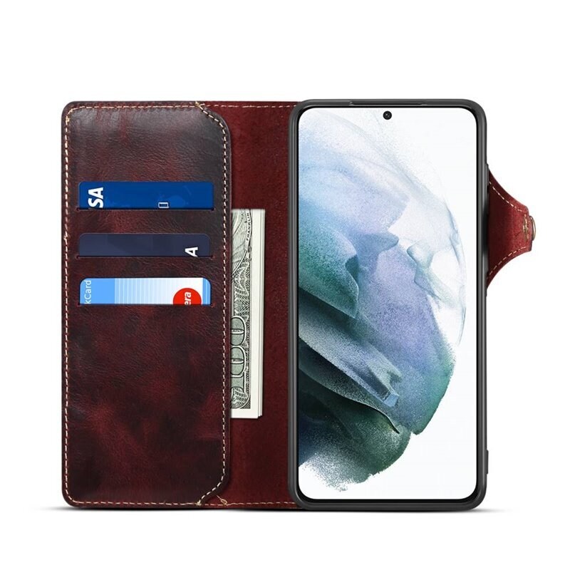 Lompakkokotelo 3-kortti aitoa nahkaa Samsung Galaxy S23 - Häränverin -  Gigantti verkkokauppa
