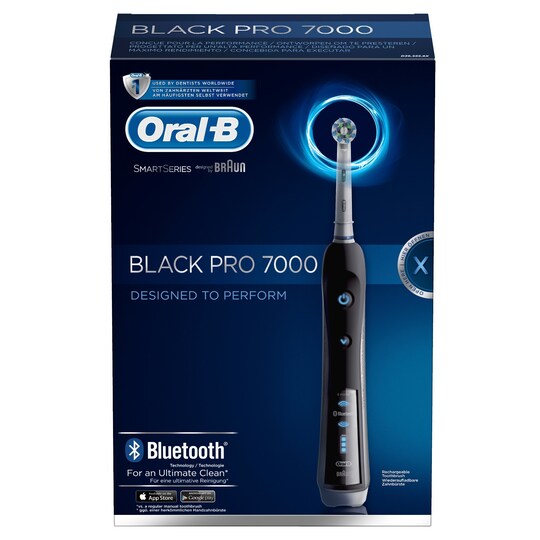 Oral B Black SmartSeries 7000 sähköhammasharja - Gigantti verkkokauppa