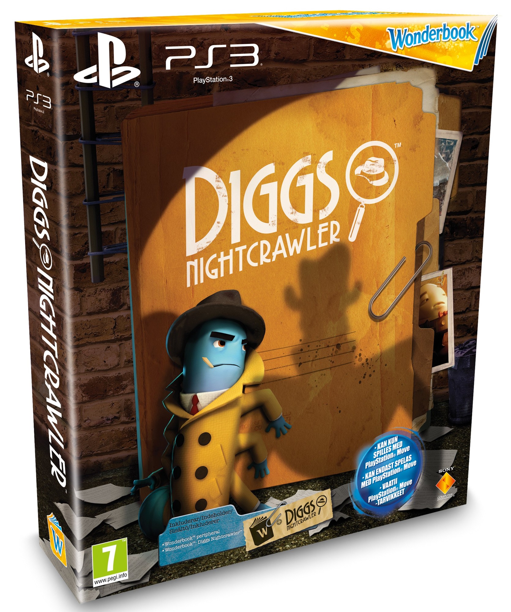 Wonderbook: Diggs Nightcrawler (PS3) - Gigantti verkkokauppa