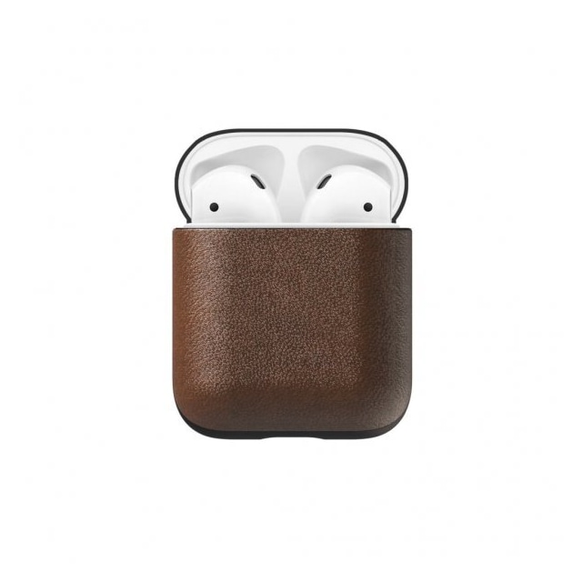 NOMAD AirPods 1/2 Kuori Modern Leather Case Rustic Brown