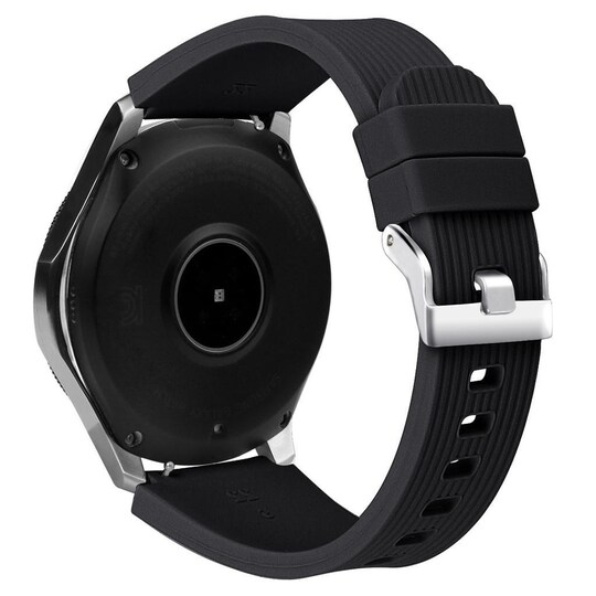 INF Ranneke Samsung Galaxy Watch 46 mm silikoni musta L - Gigantti  verkkokauppa