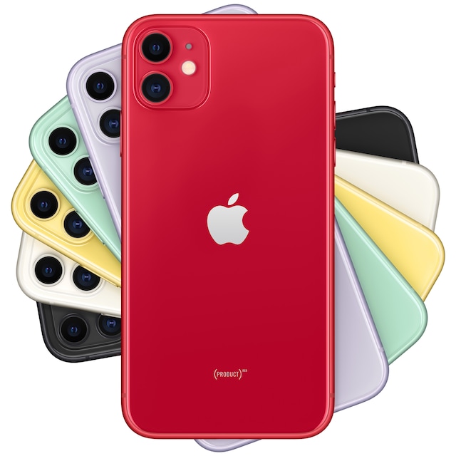 iPhone 11 64 GB (punainen)