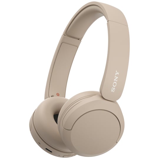 Sony WH-CH520 langattomat on-ear kuulokkeet (beige) - Gigantti verkkokauppa