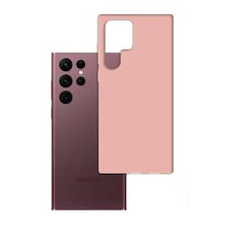 3mk matte case Samsung Galaxy S23 Ultra - Vaaleanpunainen