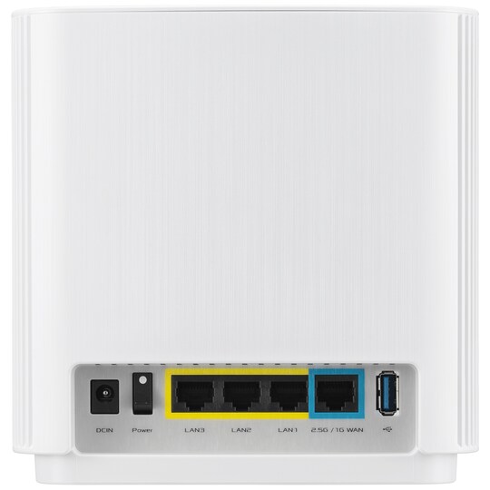 Asus ZenWiFi XT9 Mesh Wi-Fi reititin (valkoinen) - Gigantti verkkokauppa
