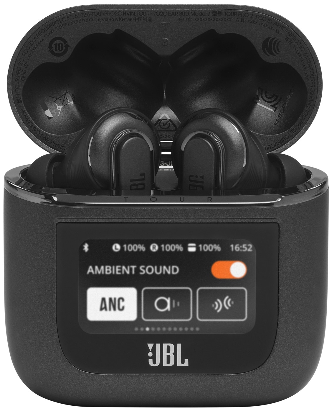 JBL Tour Pro 2 täysin langattomat in-ear kuulokkeet (musta) - Gigantti  verkkokauppa