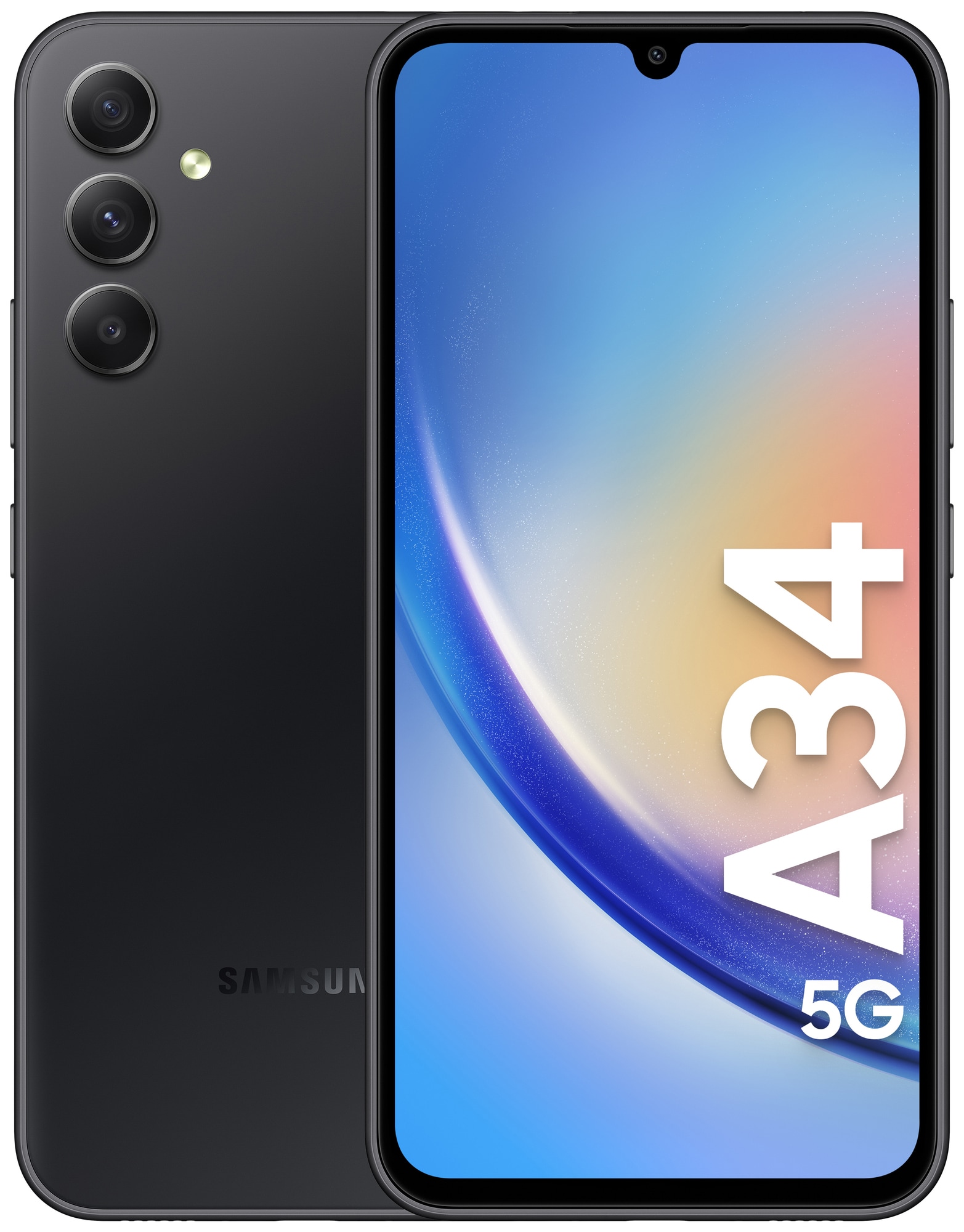 Samsung Galaxy A34 5G älypuhelin 6/128 GB (musta) - Gigantti verkkokauppa