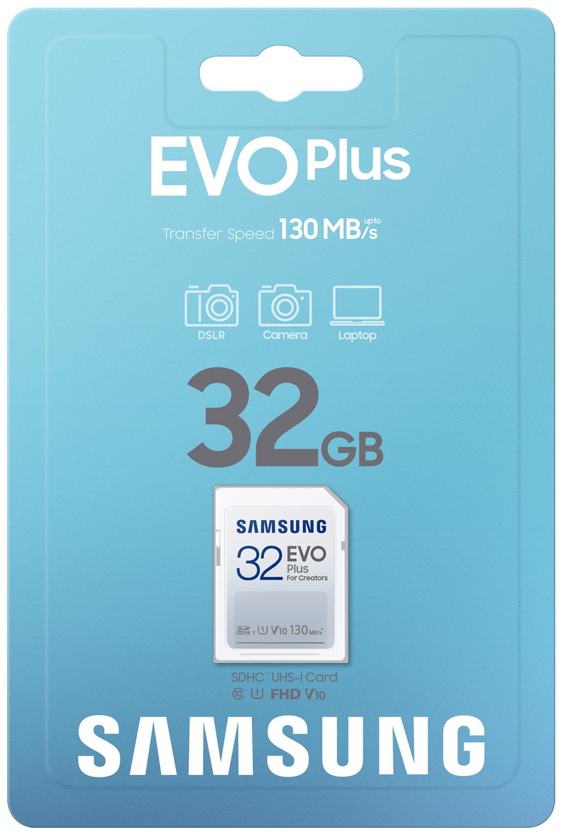 Samsung EVO Plus 32GB SD card - Gigantti verkkokauppa