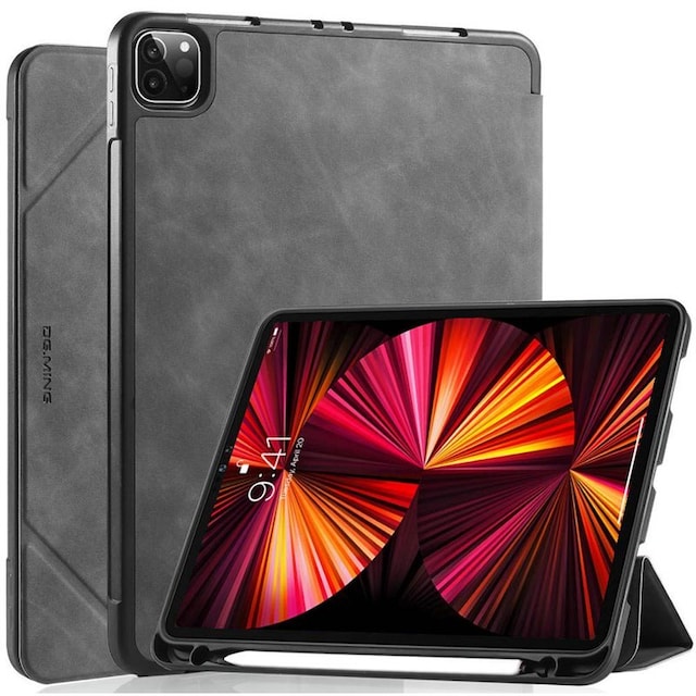 DG-Ming Aktiivinen kotelo Apple iPad Pro 11 (2021) - Harmaa