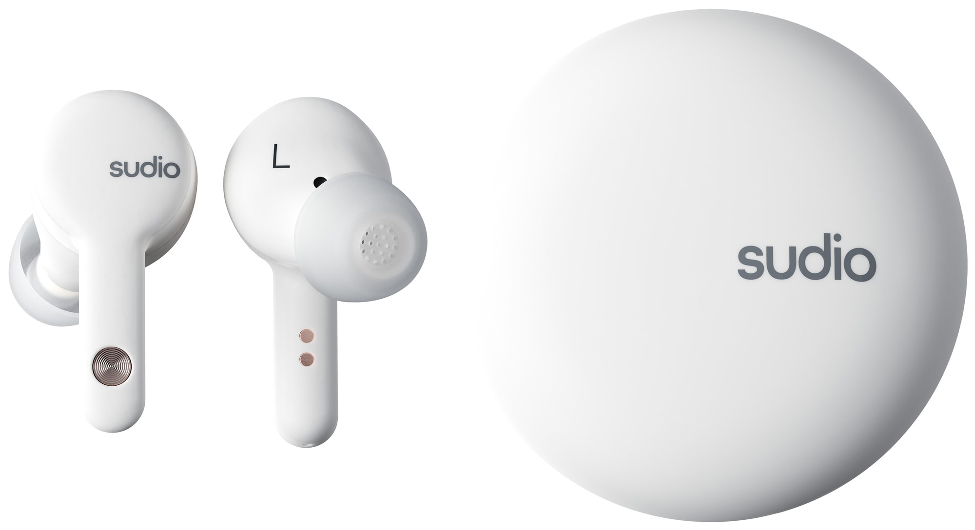 Sudio A2 langattomat in-ear kuulokkeet (valkoinen) - Gigantti verkkokauppa