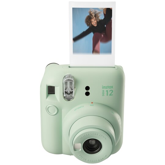 Fujifilm Instax Mini 12 kompaktikamera (vihreä, 10 valokuvapaperia) -  Gigantti verkkokauppa
