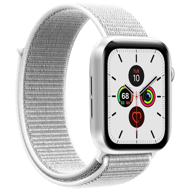 Puro Apple Watch 38-41 mm nailonranneke (valkoinen)