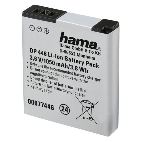 HAMA Kamera-akku Panasonic DMW-BCM13 3,6V/1050mAh - Gigantti verkkokauppa