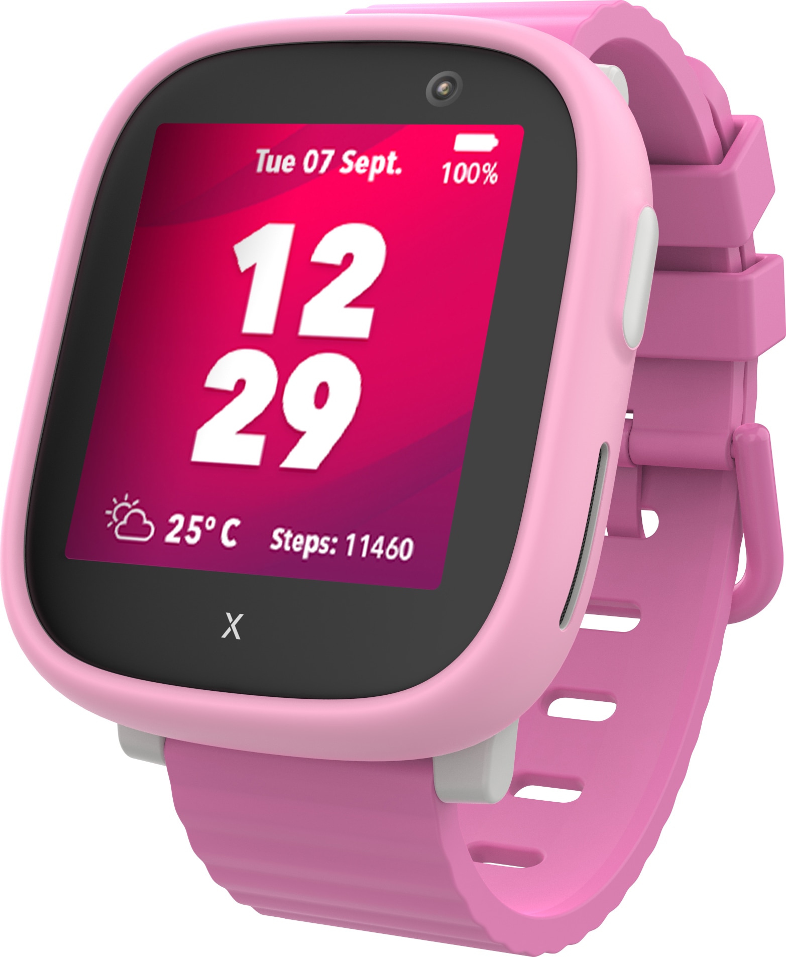 Xplora X6Play kellopuhelin lapsille (sisältää SIM kortin) (pinkki) -  Gigantti verkkokauppa