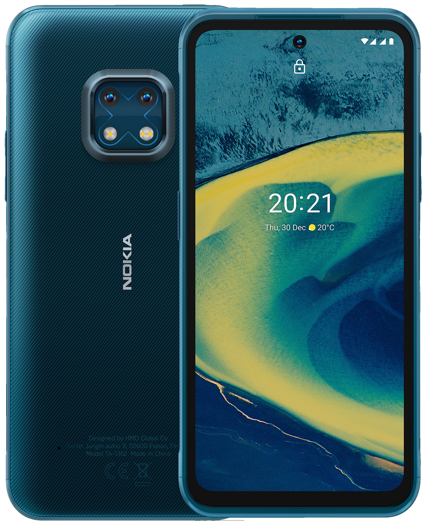 Nokia XR20 – 5G älypuhelin 4/64GB (sininen) - Gigantti verkkokauppa