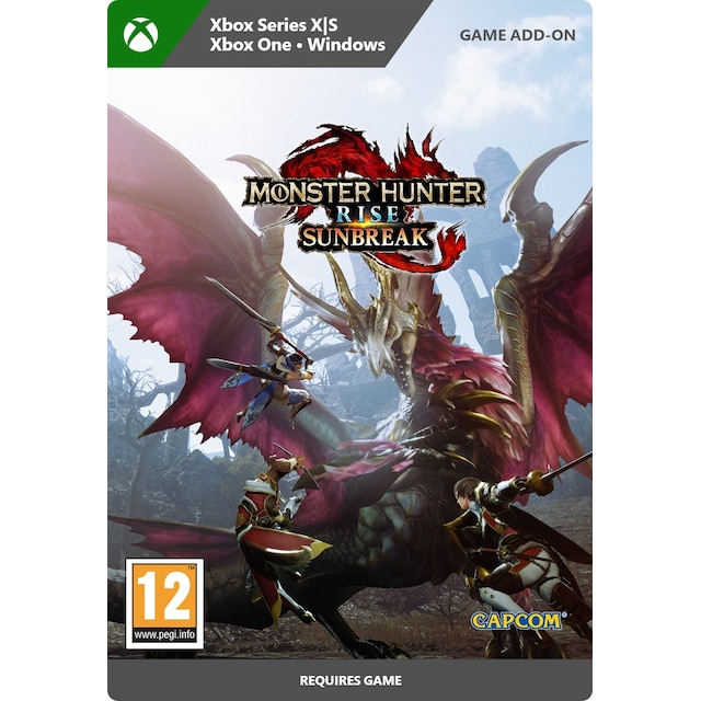 Monster Hunter Rise: Sunbreak - PC Windows,XBOX One,Xbox Series X,Xbox