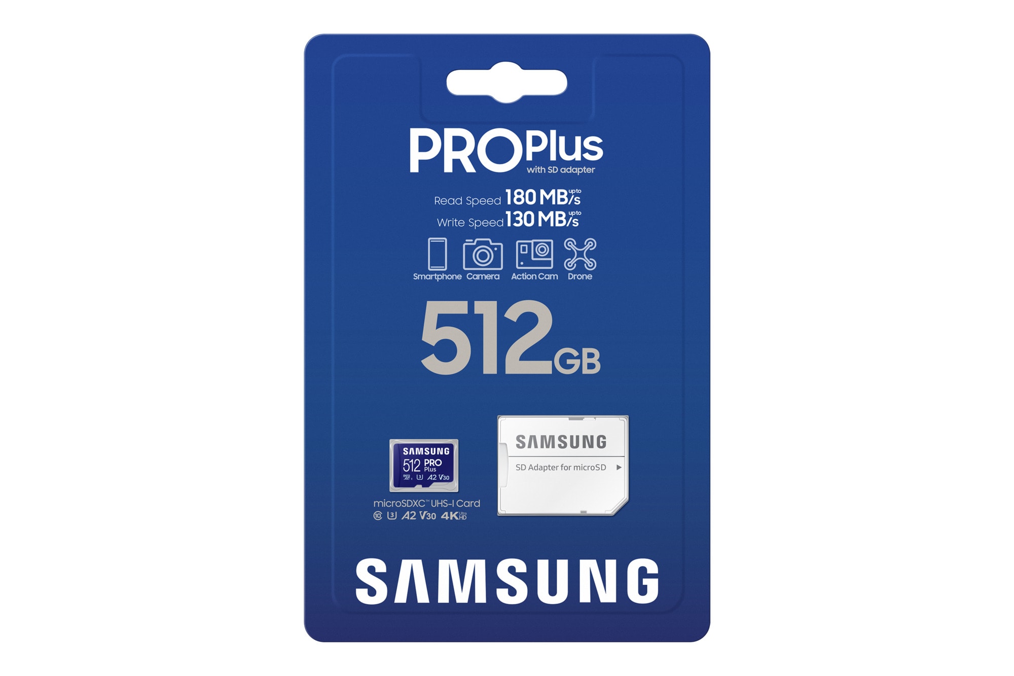 Samsung Pro Plus micro SD 512GB - Gigantti verkkokauppa