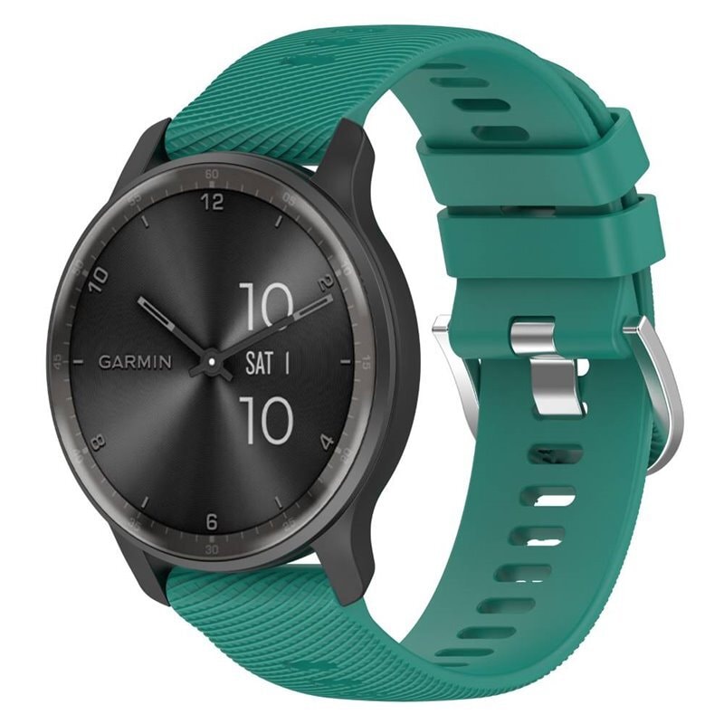 Pure urheiluranneke Garmin Vivomove Trend - Petrol