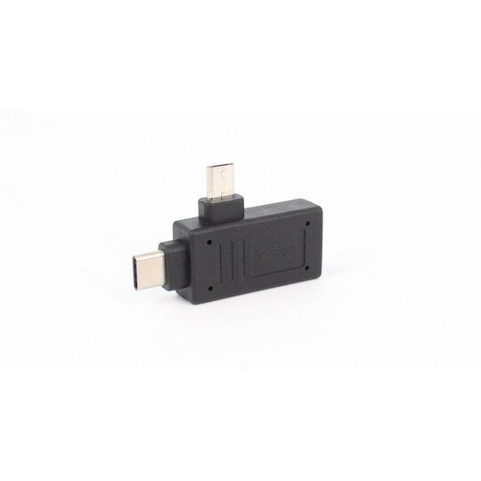 NÖRDIC USB-sovitin USB A 2.0–Micro USB ja USB C 2.0 - Gigantti verkkokauppa