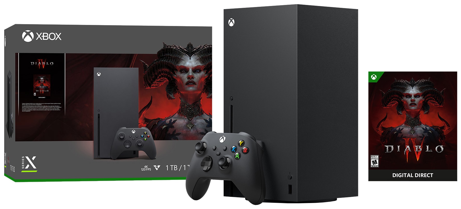 Xbox Series X 1TB Diablo IV pakkaus - Gigantti verkkokauppa