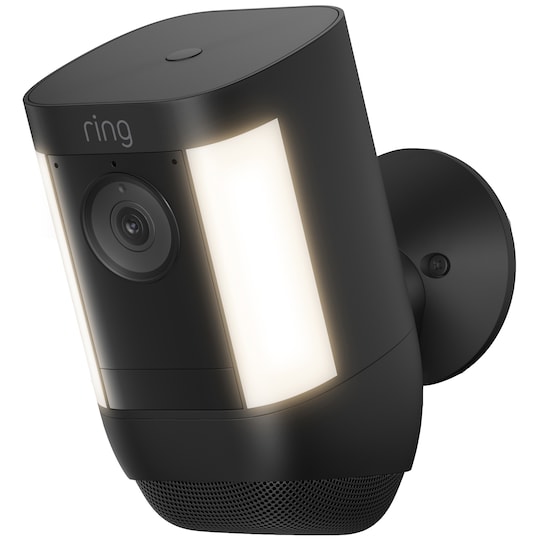 Ring Spotlight Cam Pro valvontakamera (musta/akkukäyttöinen) - Gigantti  verkkokauppa