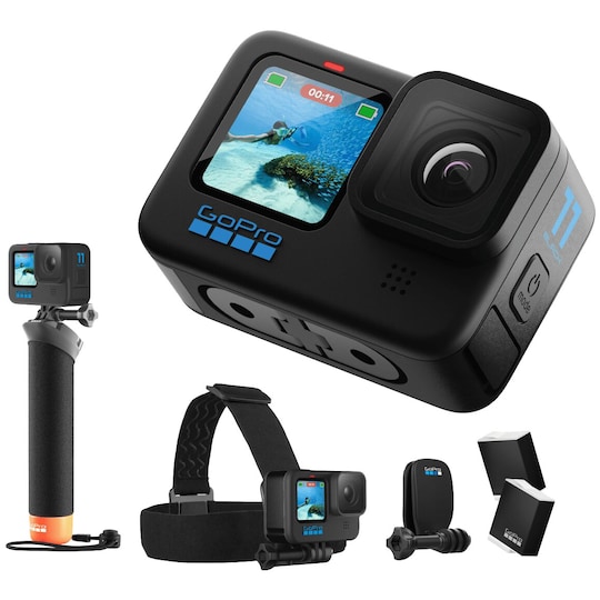 GoPro Hero 11 Black actionkamera + lisävarustepakkaus - Gigantti  verkkokauppa