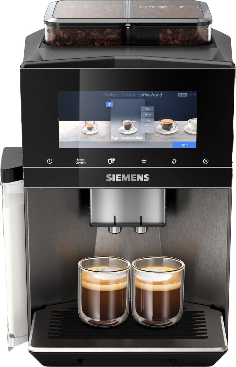Siemens Automaattinen kahvinkeitin TQ907R05 (Dark inox) - Gigantti  verkkokauppa