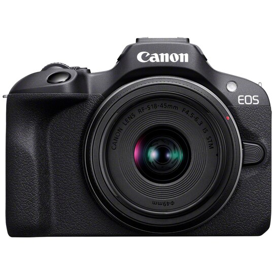 Canon EOS R100 +RF-S 18–45MM IS STM kamera - Gigantti verkkokauppa