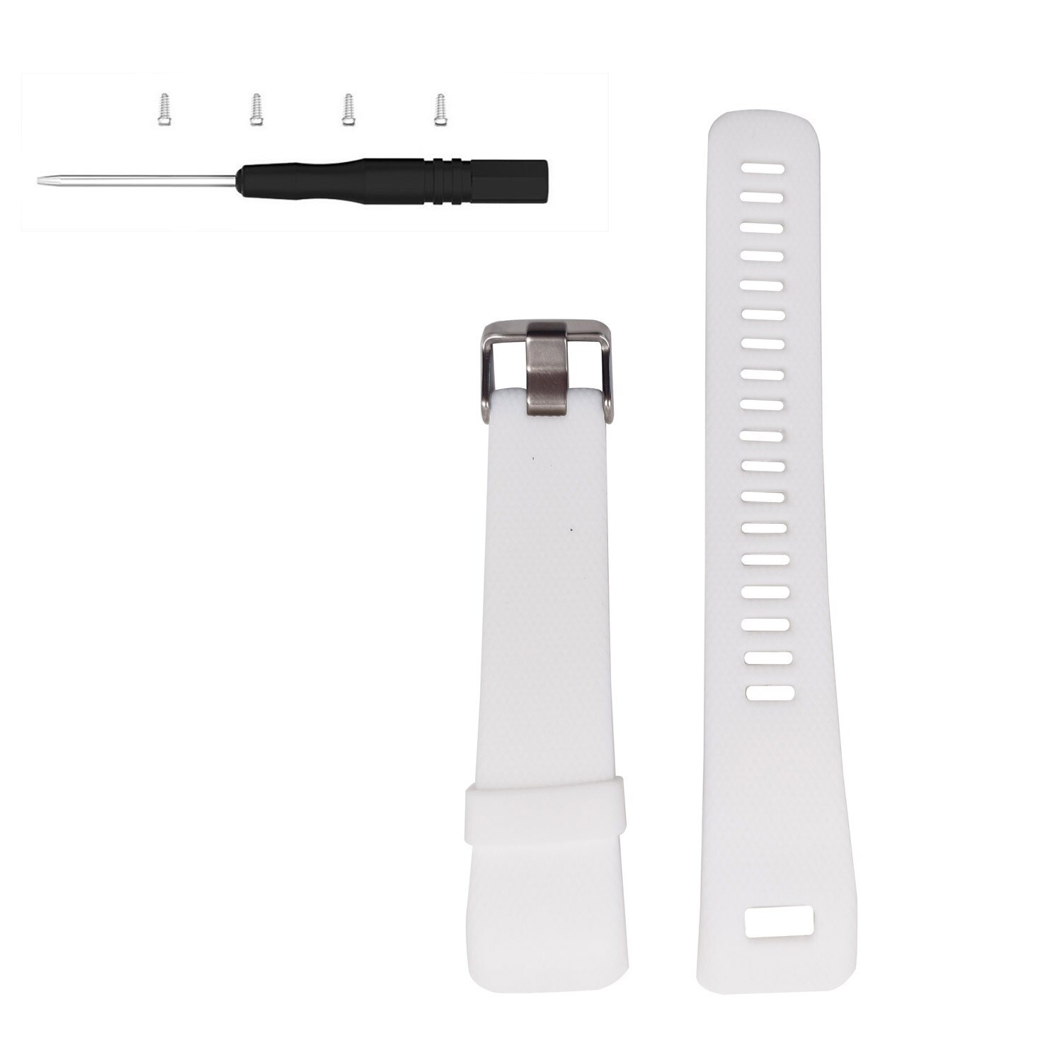 Kellon hihna silikonia Valkoinen Garmin Vivosmart HR+ - Gigantti  verkkokauppa