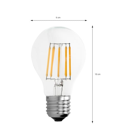 5 x LED-lamppu hehkulamppu E27 10W lämmin valkoinen - Gigantti verkkokauppa