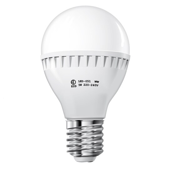 ECD Germany 20 kpl E27 LED-lamppu 5W - korvaa 25W hehkulampun - lämmin  valkoinen - Gigantti verkkokauppa