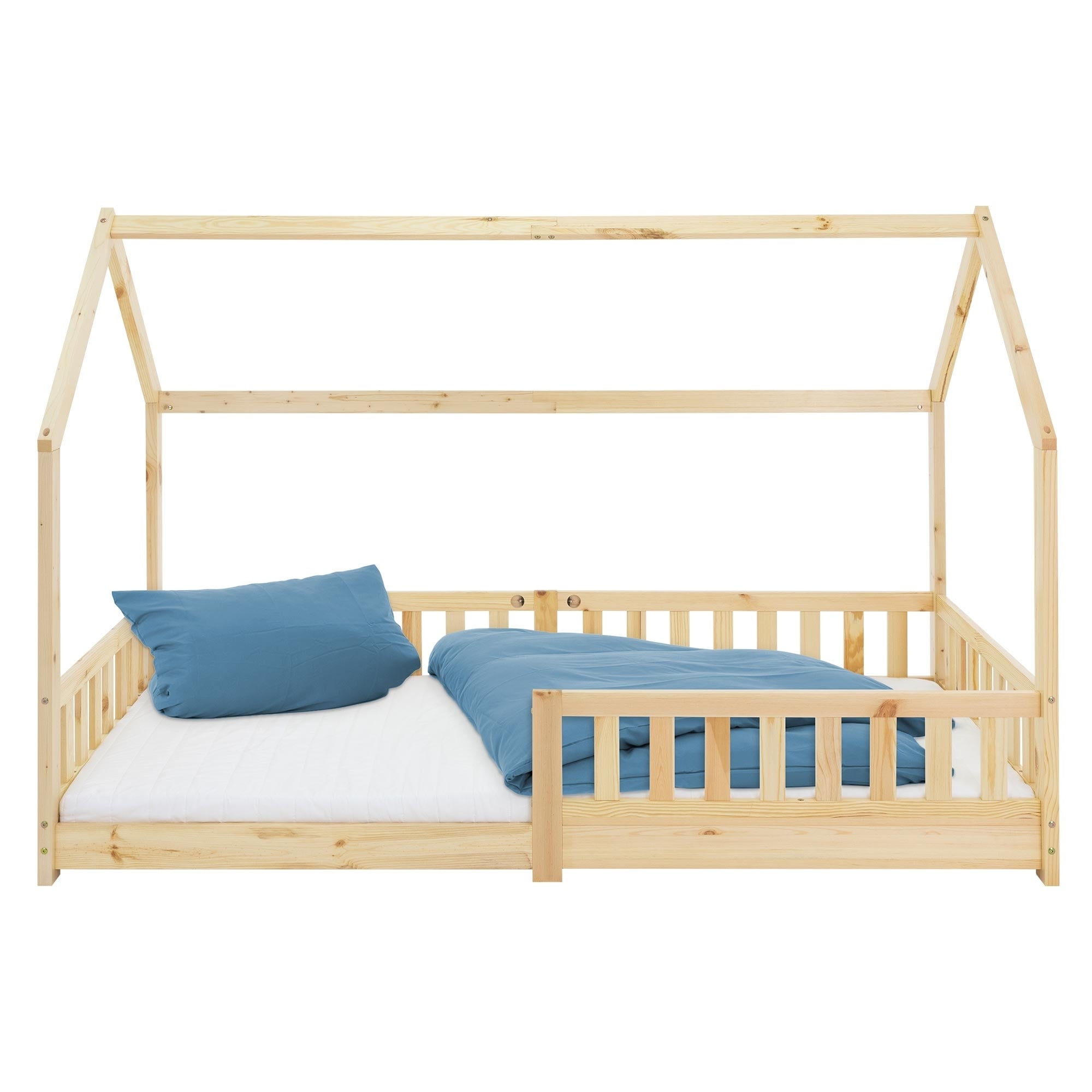 Lasten sänky Fall-Out Protection Lasten luonnollinen sänky Puinen sänky  200x90cm - Gigantti verkkokauppa