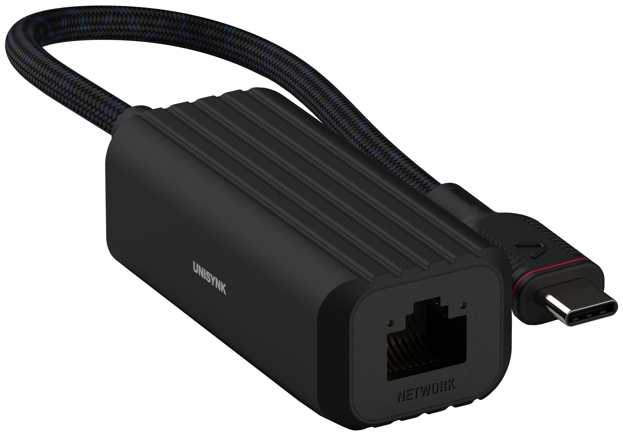 Unysink USB-C – Ethernet adapteri 10379 (musta) - Gigantti verkkokauppa