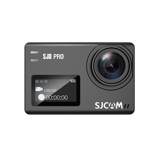 SJCAM SJ8PRO 4K 60FPS Action-kamera, 8x zoom, gyroskooppinen stabilointi,  Wifi. Kosketusnäyttö - Gigantti verkkokauppa