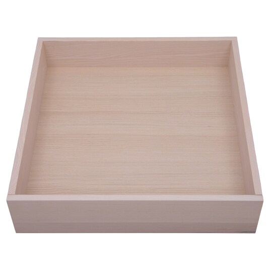 Epoq puinen laatikko 50x50 cm - matala (Click) - Gigantti verkkokauppa