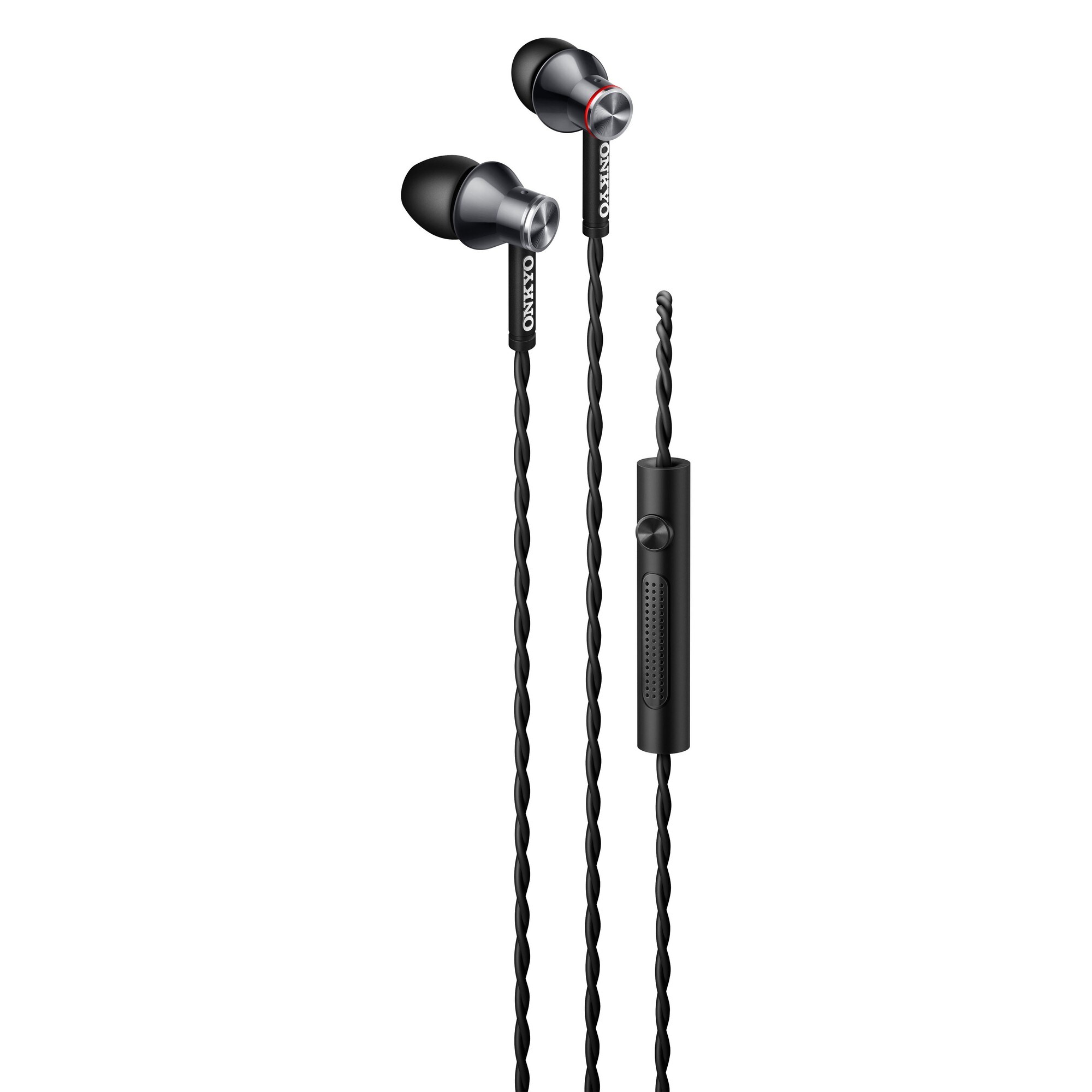 Onkyo in-ear kuulokkeet E200M (musta) - Gigantti verkkokauppa