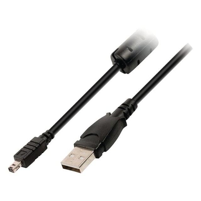 USB 2.0 Kaapeli USB A Uros - Minolta 8-Pin Uros 2.00 m Musta