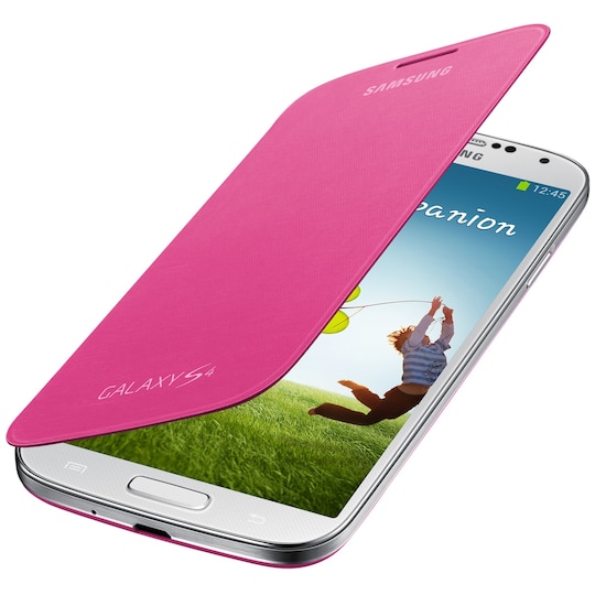Samsung Galaxy S4 Flip Cover (pinkki) - Gigantti verkkokauppa