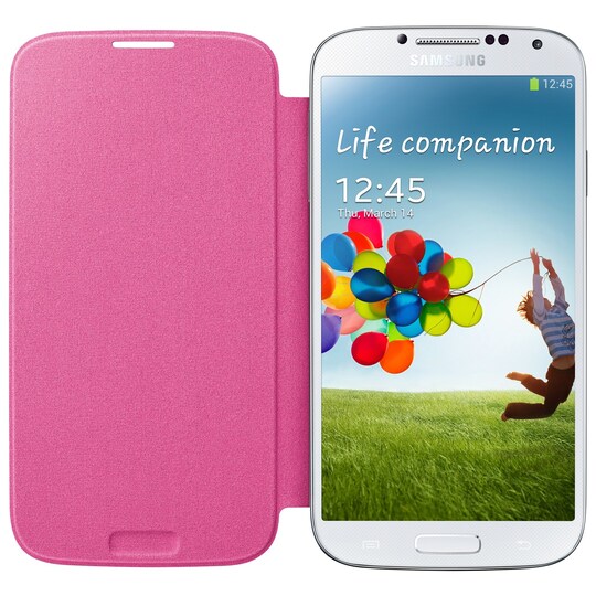 Samsung Galaxy S4 Flip Cover (pinkki) - Gigantti verkkokauppa