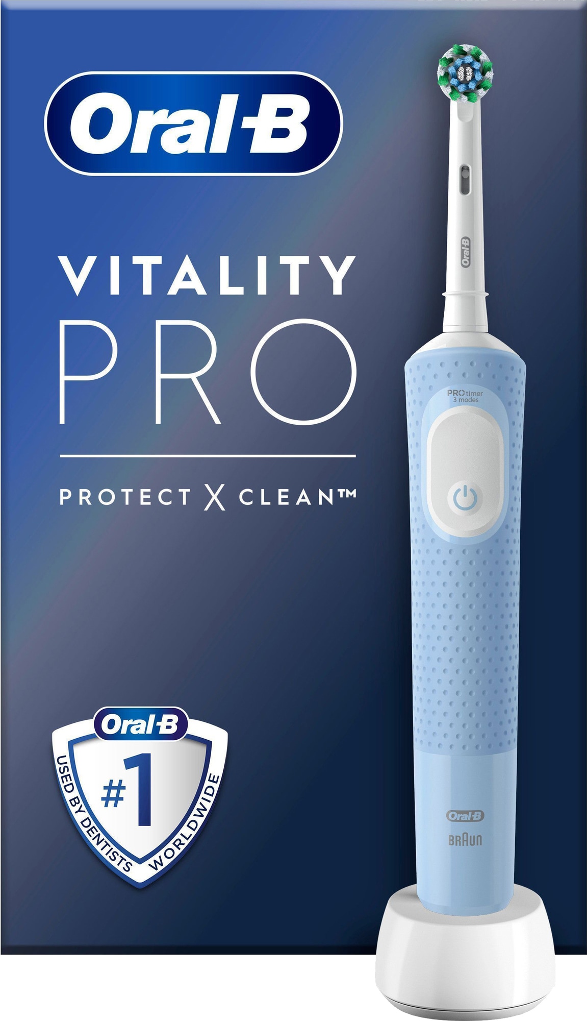 Oral-B Vitality Pro sähköhammasharja 446392 (sininen) - Gigantti  verkkokauppa