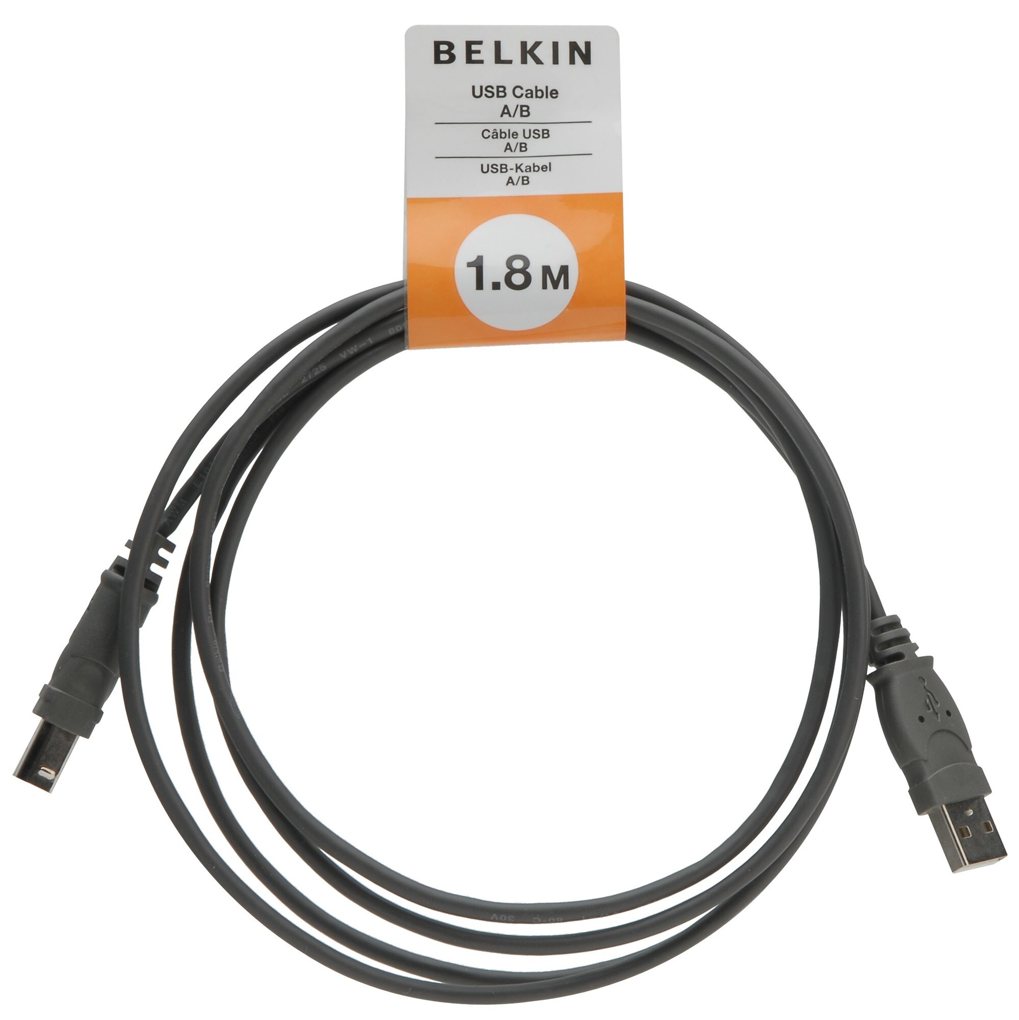 Belkin USB-kaapeli 1.8 metriä - Gigantti verkkokauppa