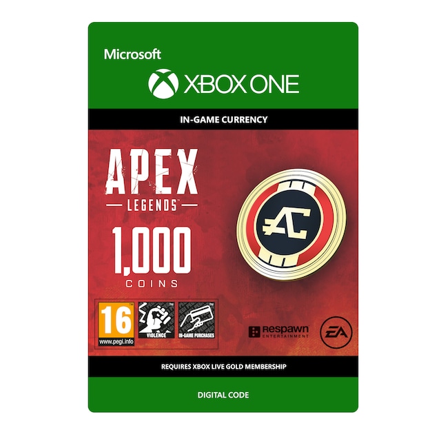 APEX Legends: 1000 Coins - XBOX One,Xbox Series X,Xbox Series S