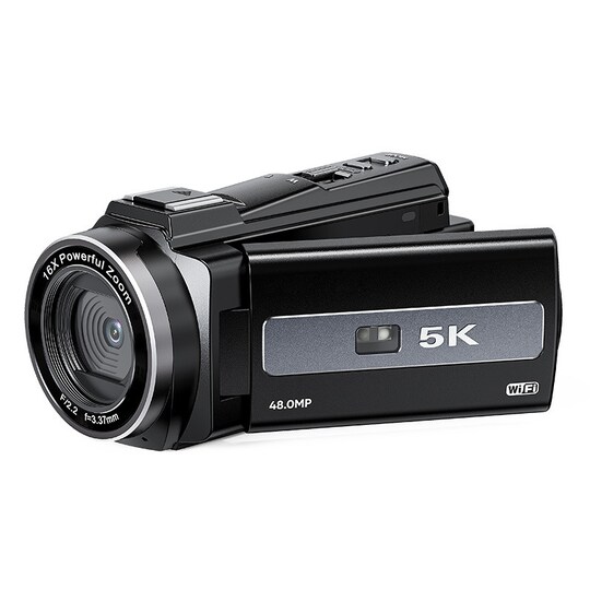 Videokamera 5K/30 FPS/1080P/48MP/16x Zoom - Gigantti verkkokauppa