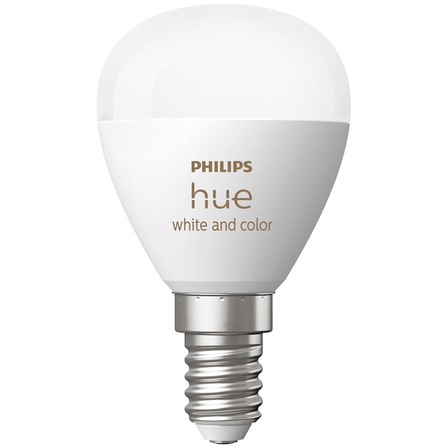 Philips Hue Luster LED lamppu WCA 5,1 W P45 E14