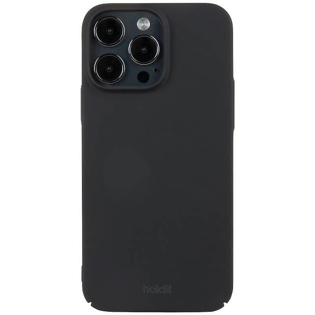 Holdit Slim Case iPhone 15 Pro Max suojakuori (musta)