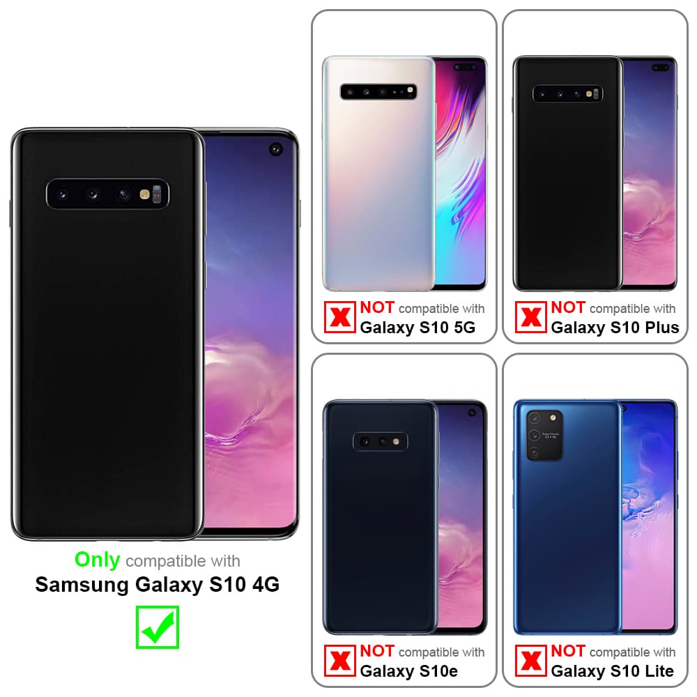 Samsung Galaxy S10 4G Suojakuori Kotelo (Sininen)