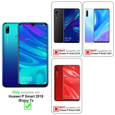 Huawei P SMART 2018/Enjoy 7S Suojakuori Kotelo Case