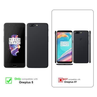 OnePlus 5 Suojakuori Kotelo (Sininen)