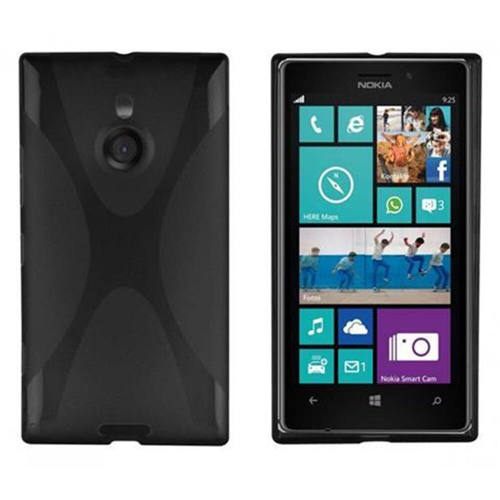 Nokia Lumia 925 Suojakuori Kuoret (Musta) - Gigantti verkkokauppa